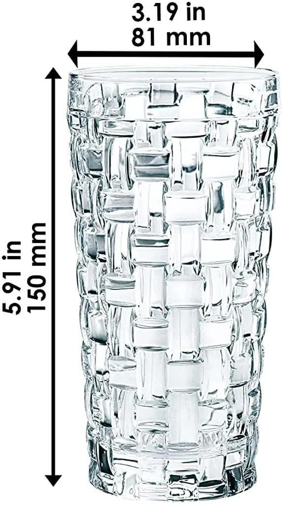 Nachtmann Bossa Nova Longdrinkglas 395 Ml, Klar (4er Pack) – Bild 7