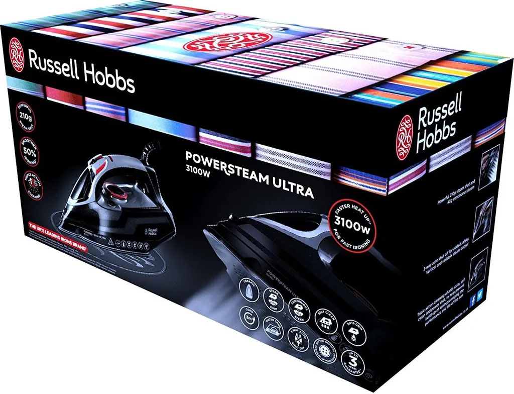 Russell Hobbs 20630-56 Powersteam Ultra Dampfbügeleis – Bild 9