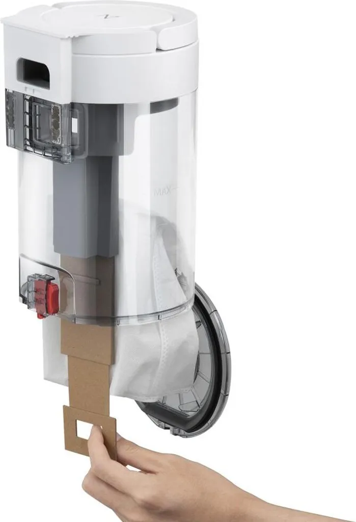 Roborock S7 Auto-Entleerungsstation Absaugstation Intelligente Staubsammlung Konstante Saugleistung Allergiepflege - Weiß – Bild 4