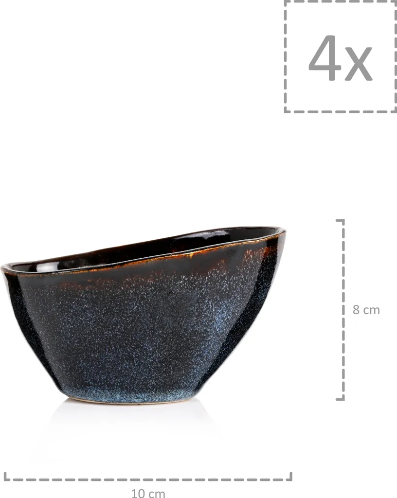 Sänger SÄNGER | Tafelservice Tokio Aus Steingut, 23-teiliges Geschirrset Für 4 Personen, Einzigartiges Design – Bild 7