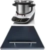 Gleitbrett Schiefergrau Von Conny Clever®,für Den Thermomix® TM5 / TM6, Gleitbrett Gleiter Für Monsieur Cuisine Connect,Krups,Bosch Cookit,Kennwood,Küchenmaschinen