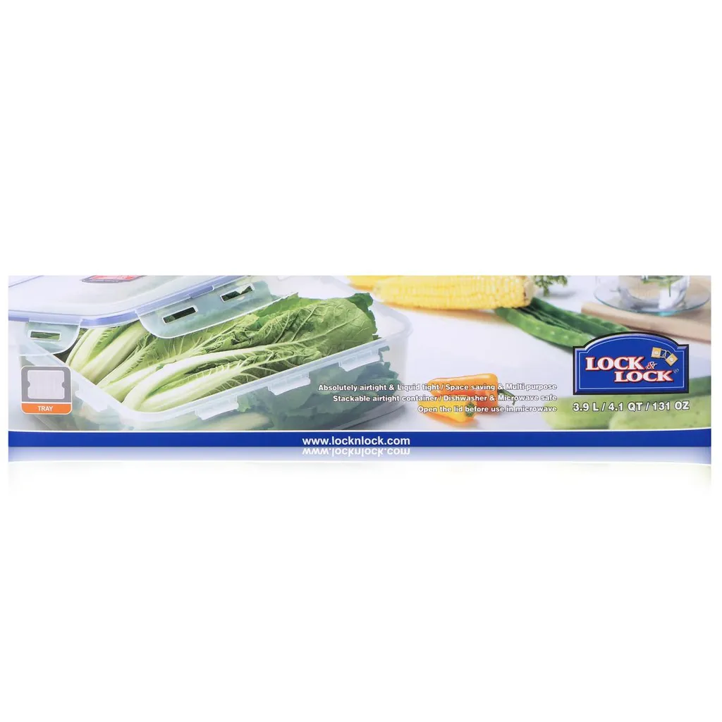 Lock & Lock Lock&Lock HPL834 Multifunktionsbox 3,9L - Luft Und Wasserdicht (2er Pack) – Bild 2