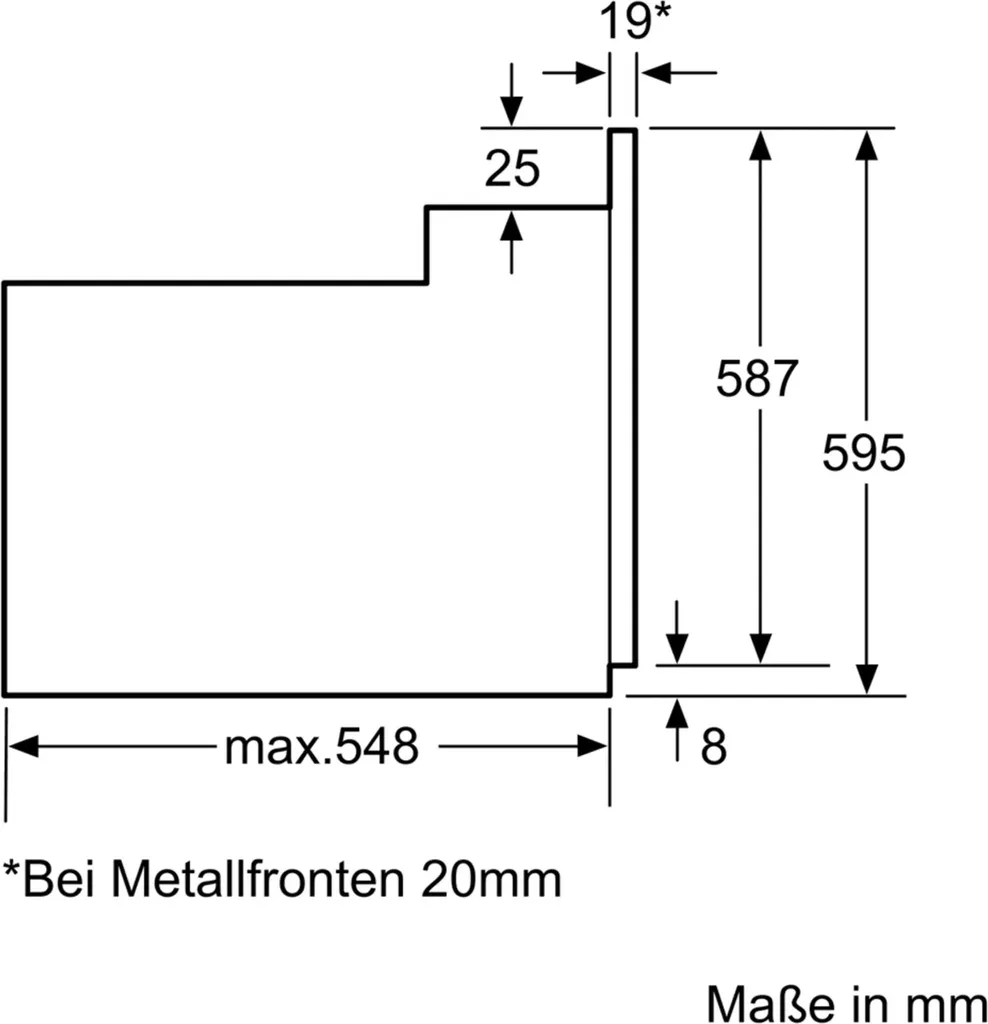 Siemens HB 113 FBS 1 Ed EB-BackofenA 5Heizarten 66L Versenkknebel – Bild 4