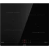 Gorenje Kochfeld IT640BSC Induktion, Anzahl Brenner/Kochzonen 4, Schwarz, Display, Timer