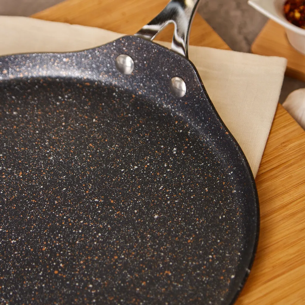 BERGNER Induktion Bratpfanne Pfannkuchen Pfanne Granit 25 Cm BGIC-1101 – Bild 5