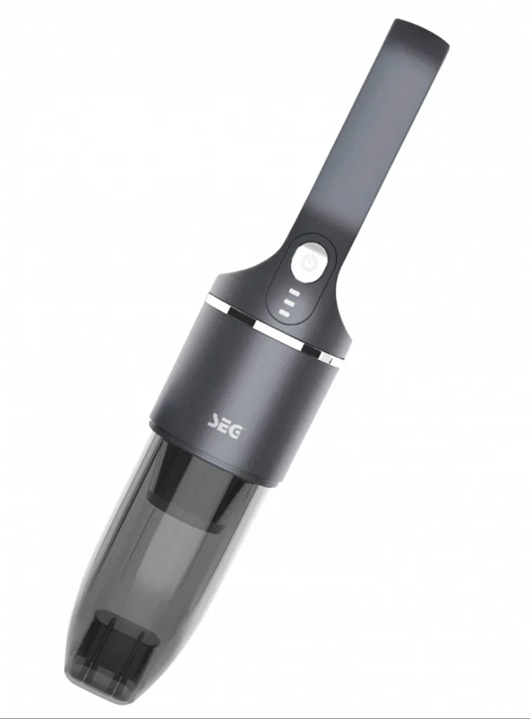 SEG Design-Akku-Handstaubsauger VC828 E Autosauger Minisauger Akku Staubsauger Anthrazit