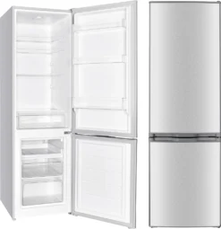 PKM Kühl-Gefrierkombination Kühlschrank KG240EIX Inox 173 L 142 Cm 4****