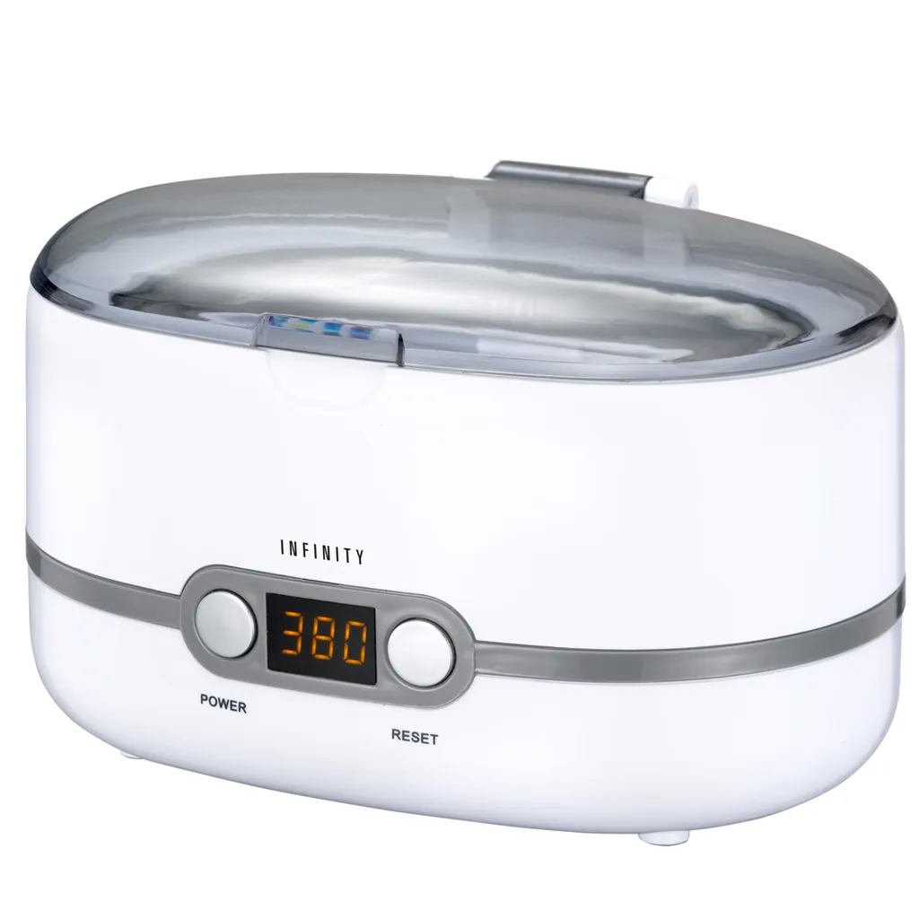 Melissa „INFINITY“ 16800031 UV-Sterilisator Ultraschall ReinigerDigitaler Ultraschallreiniger Reinigungsgerät Mit Timer Für Brillen Schmuck, 600ml – Bild 2