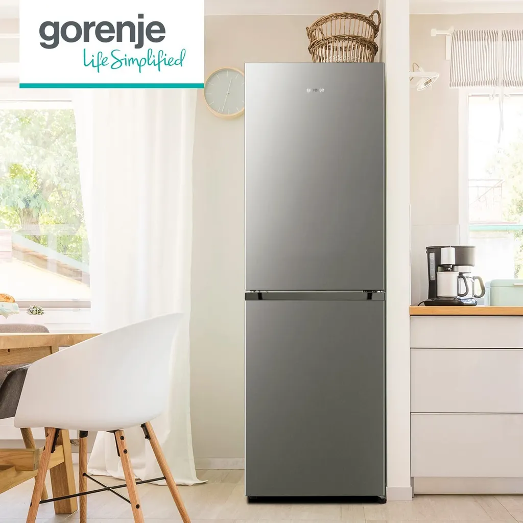 Gorenje NRK 418 ECS4 Kühl-Gefrierkombination - NoFrostPlus - MultiFlow 360° - CrispZone - 256 Liter Gesamtvolumen: Kühlteil 171 L / Gefrierteil 85 L - LED-Innenbeleuchtung - CrispZone - EasyTray – Bild 4