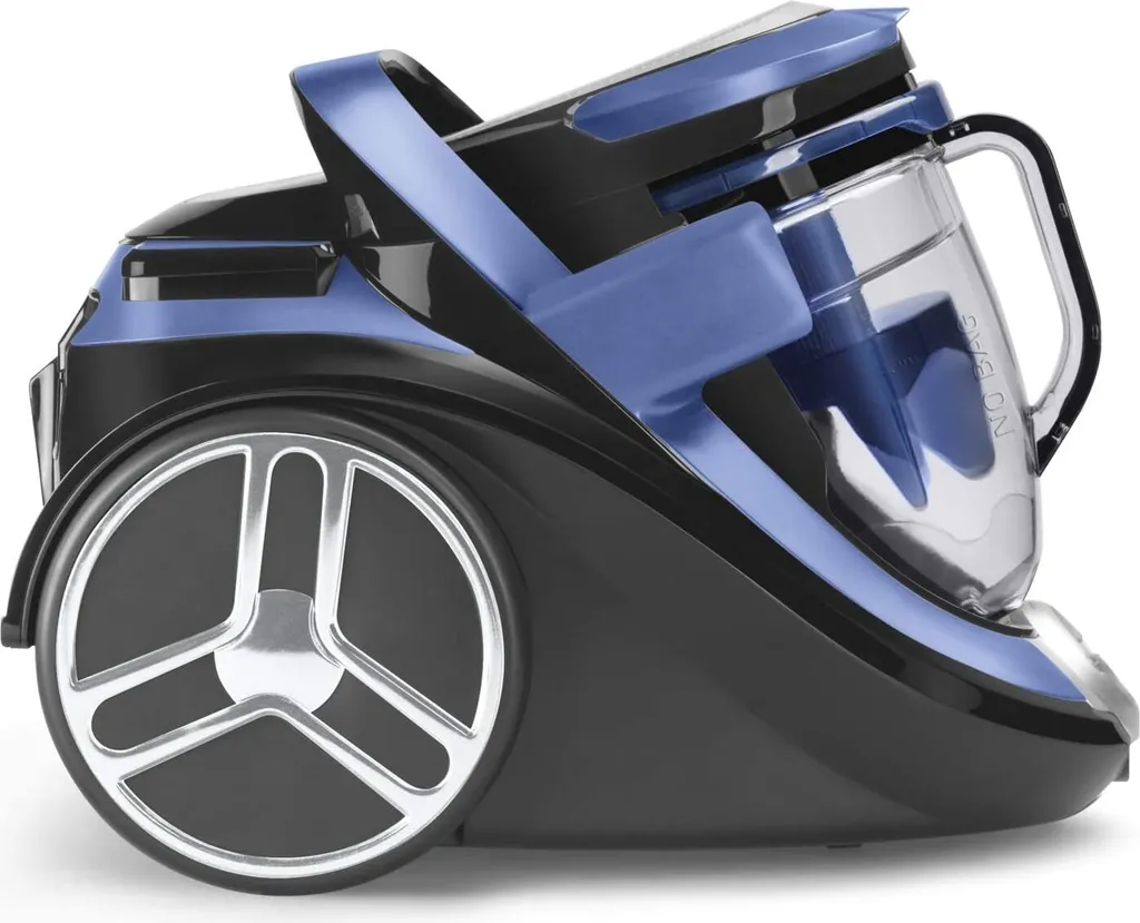 Rowenta RO7690 Silence Force Cyclonic Animal | Beutelloser Staubsauger | Vacuum-Cleaner | Sehr Leise | 2,5L Staubvolumen | Tierhaare | Auto | Schwarz/Blau – Bild 2