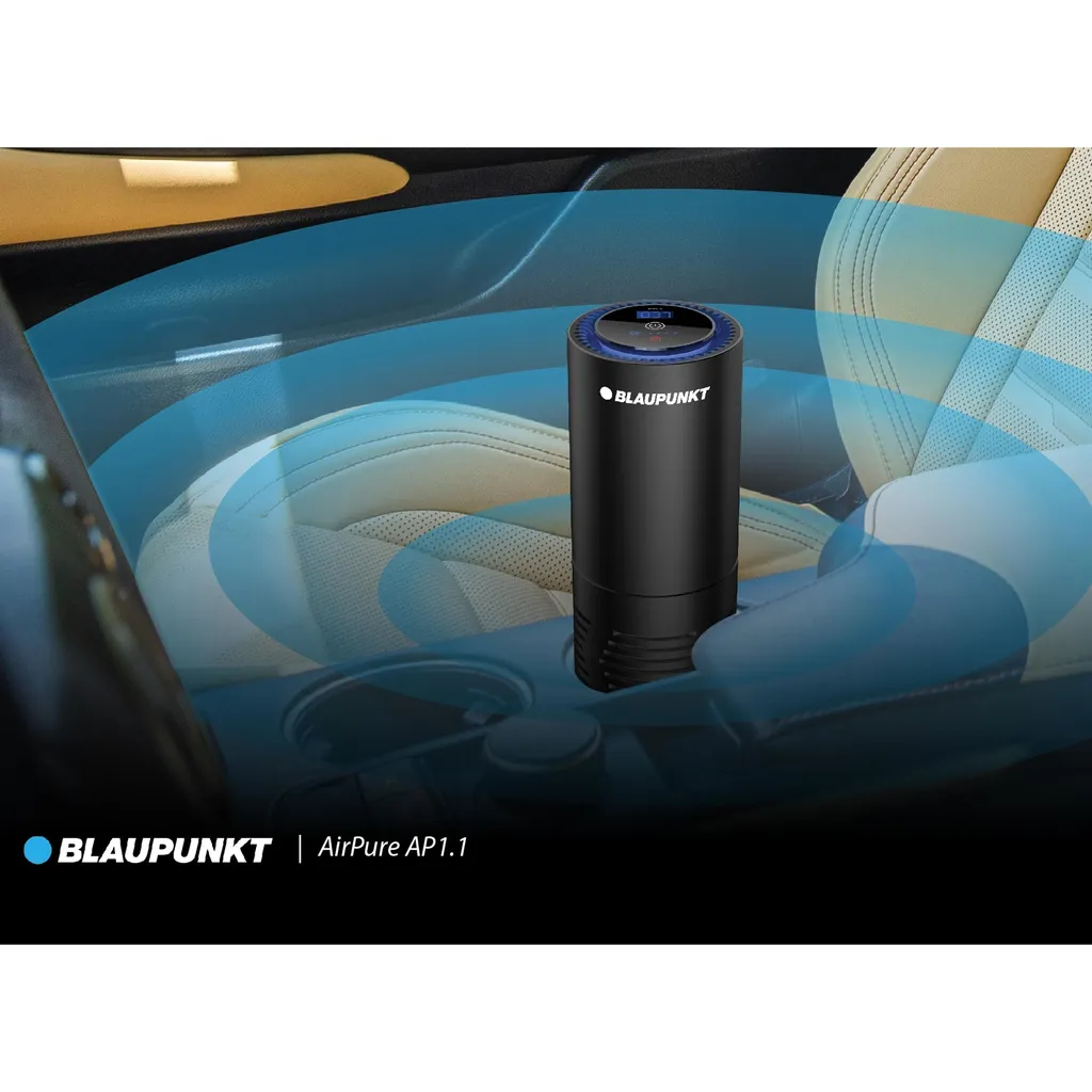 Blaupunkt AIR PURIFIER AIRPURE AP 1.1 Luftfilter Mit 3-Schicht-Filtersystem + Luftqualitätanzeige – Bild 2