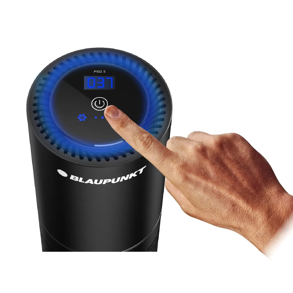 Blaupunkt AIR PURIFIER AIRPURE AP 1.1 Luftfilter Mit 3-Schicht-Filtersystem + Luftqualitätanzeige – Bild 4