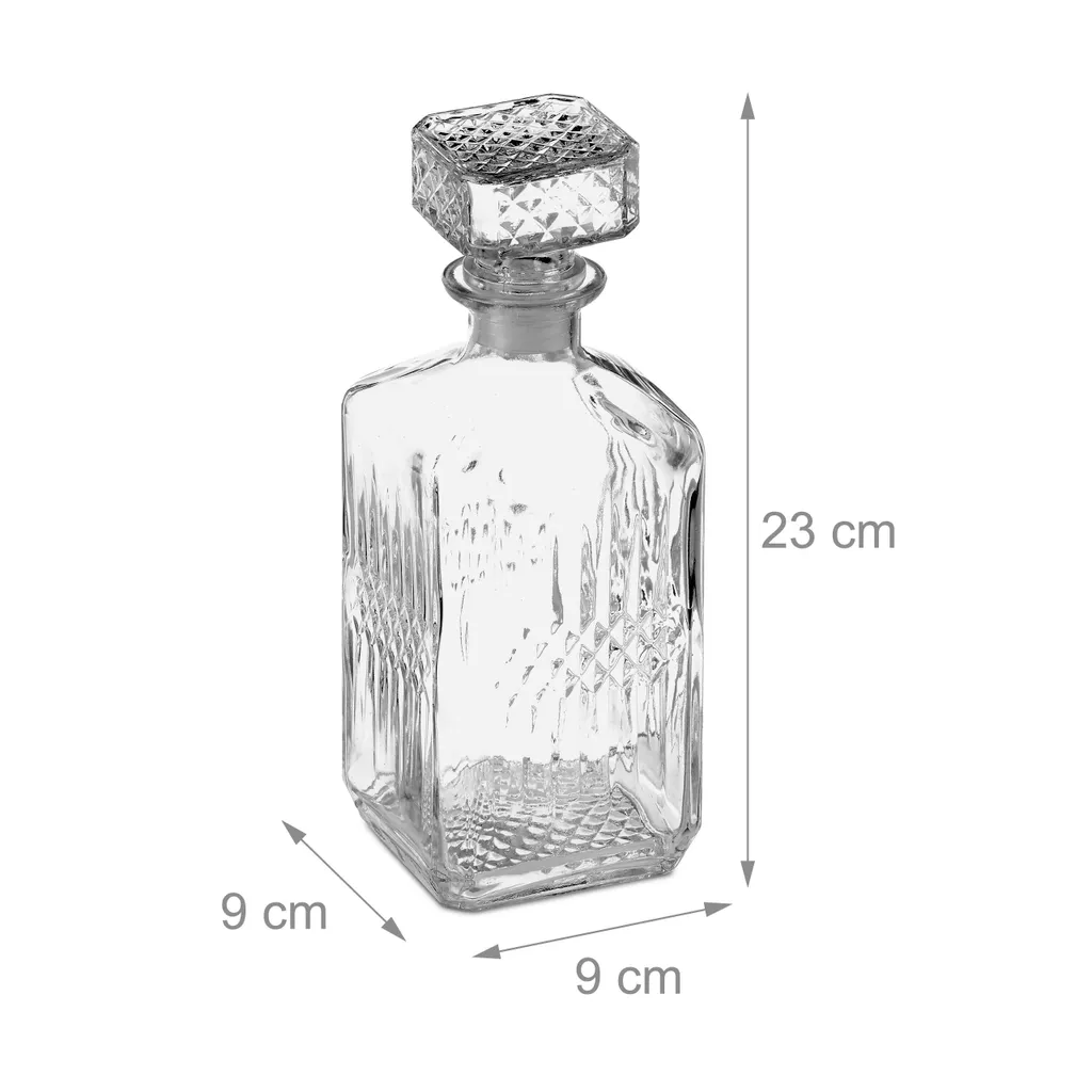 Relaxdays Whisky Karaffe – Bild 4