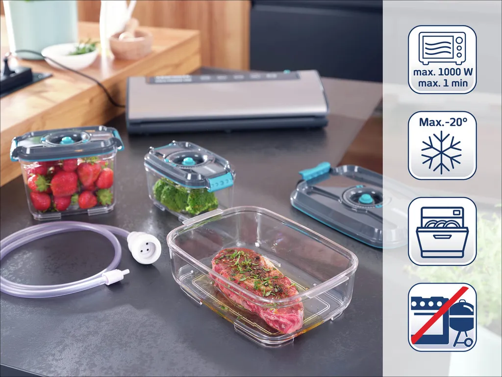 Leifheit Vakuum-Frischhaltedosen Set – Bild 2