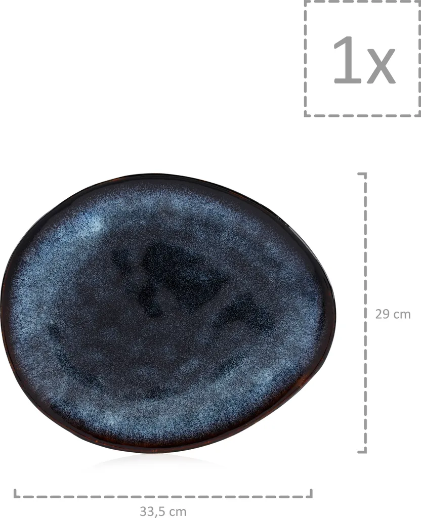 Sänger SÄNGER | Tafelservice Tokio Aus Steingut, 23-teiliges Geschirrset Für 4 Personen, Einzigartiges Design – Bild 8