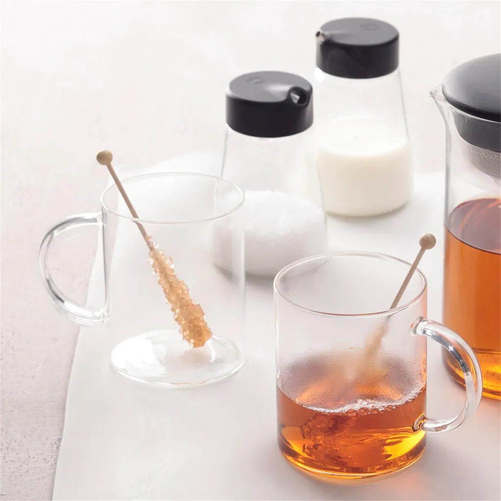 LEONARDO 030537 Novo Teeglas Mit Henkel, Borosilikatglas, 570 Ml, 10,3 Cm, Klar (6er Pack) – Bild 3