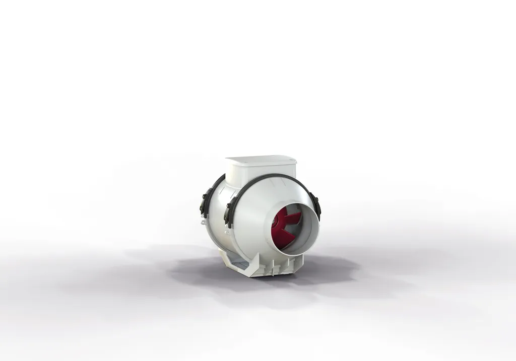 Rohrlüfter Lineo 100 Q Luftleistung Bis 200 M³/h