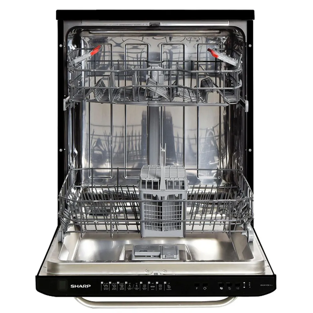 Sharp - QW-I23F47EB-DE - Stand-Geschirrspüler - 60 Cm – Bild 4