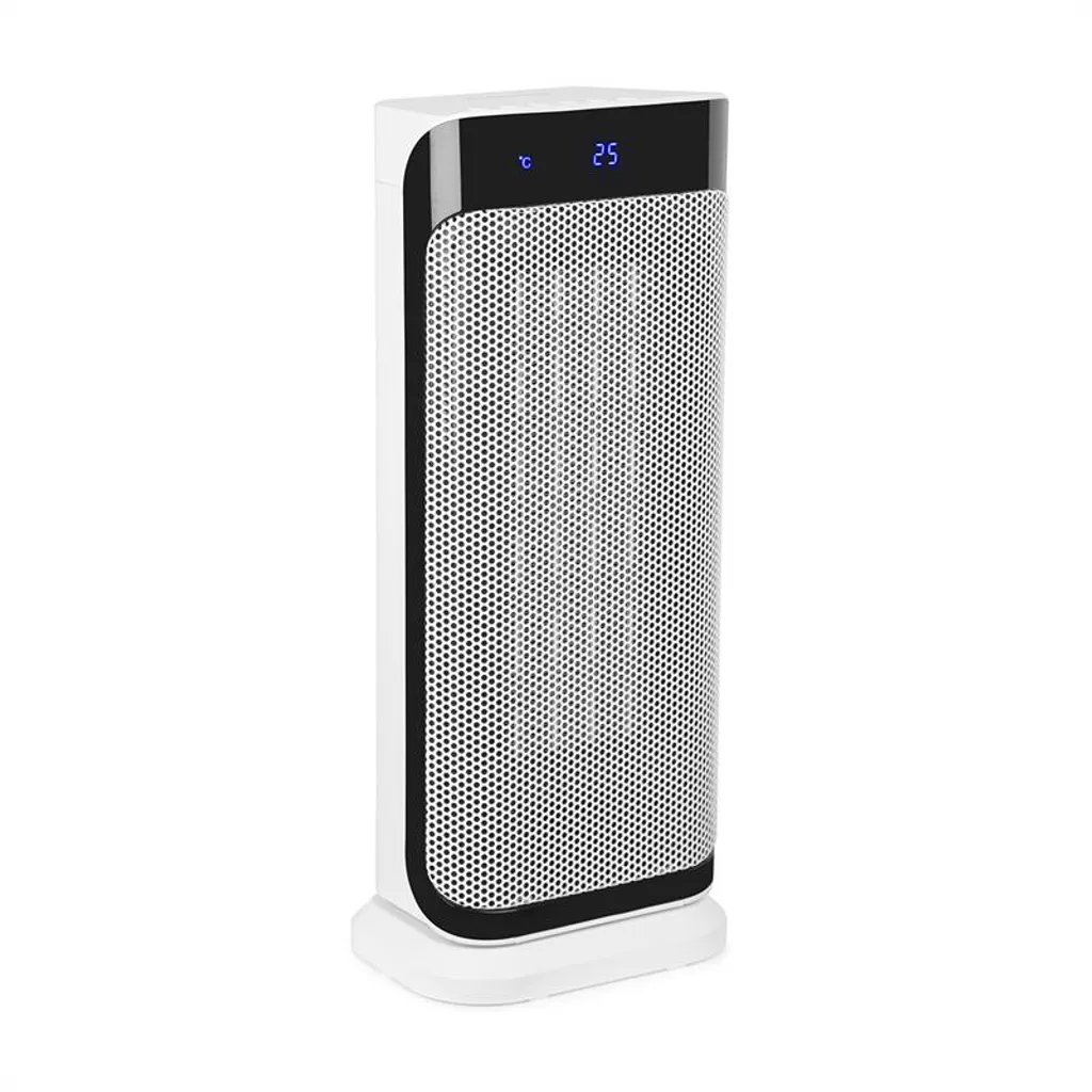 Chaval Heizturm 2.000 W Thermostat Timer Fernbedienung Weiß