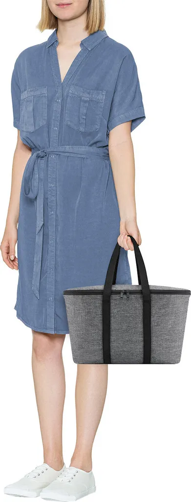 Reisenthel Coolerbag Twist Silver Kühltasche Faltbar 20 L - Twist Silver – Bild 4