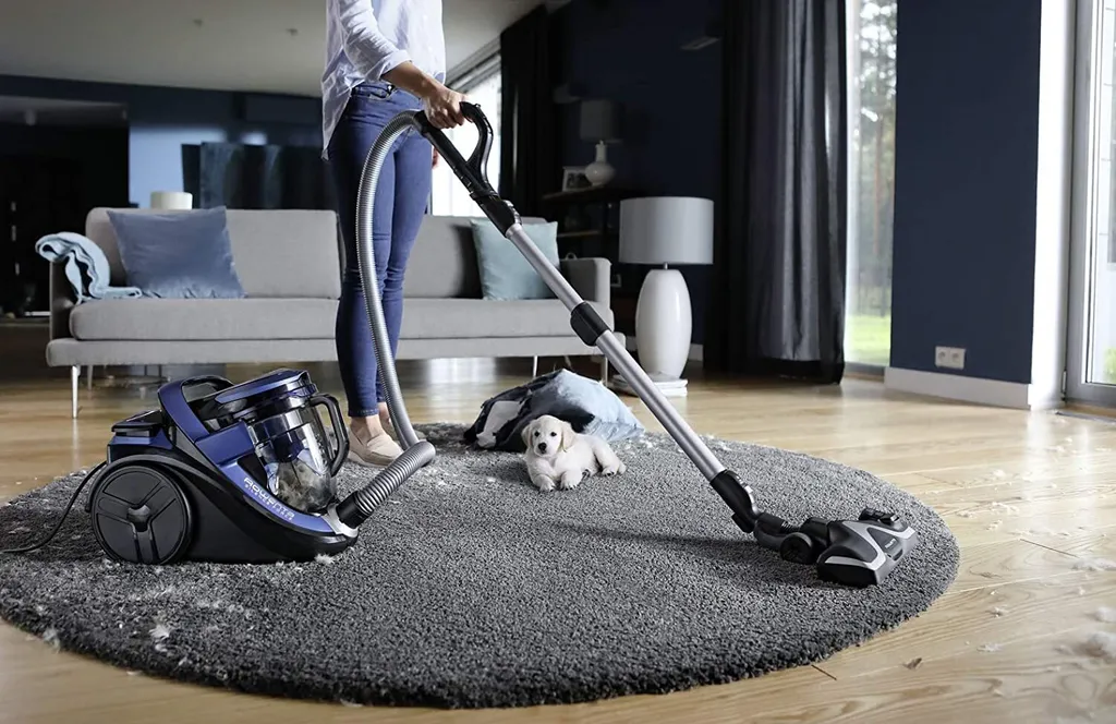 Rowenta RO7690 Silence Force Cyclonic Animal | Beutelloser Staubsauger | Vacuum-Cleaner | Sehr Leise | 2,5L Staubvolumen | Tierhaare | Auto | Schwarz/Blau – Bild 4