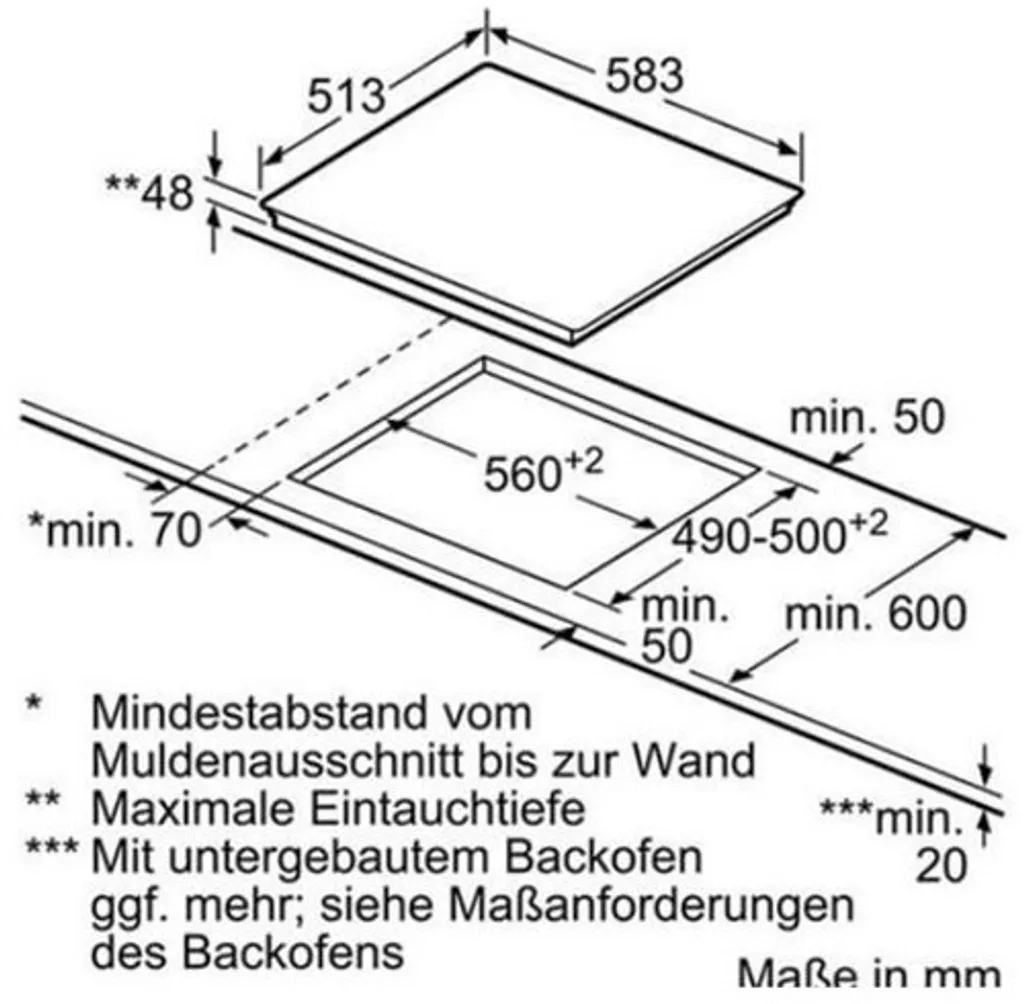 Bosch PIE631FB1E Induktionskochfeld Autark Rahmenlos SCHOTT CERAN® – Bild 16