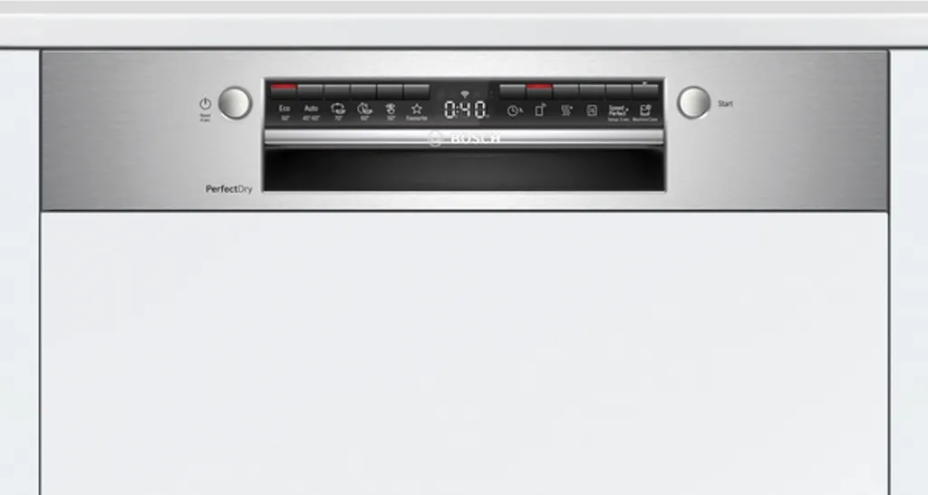 Bosch Serie 6 SMI6TCS00E Einbau-Geschirrspüler 14 Maßgedecke AquaStop