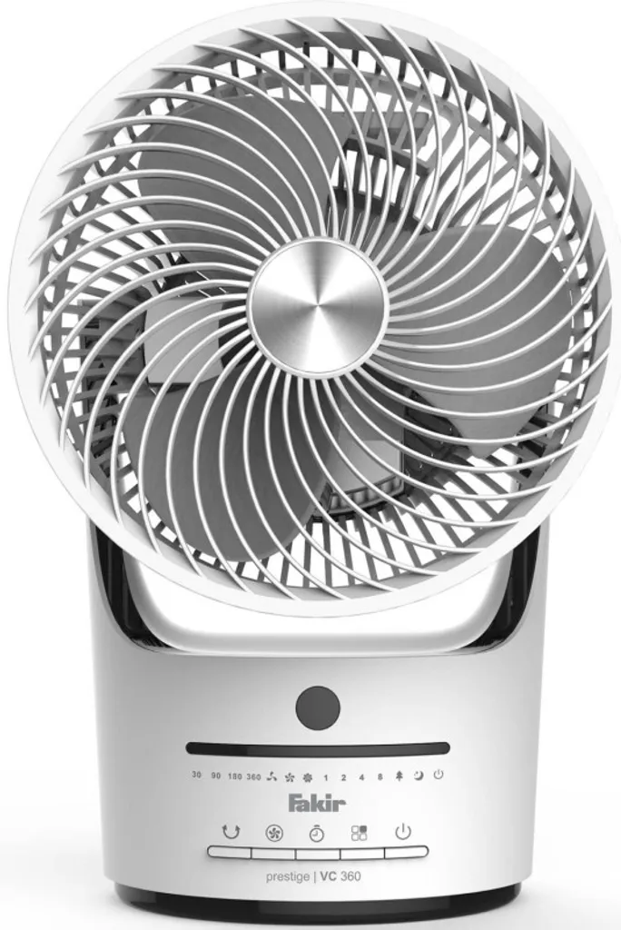 Fakir Prestige TVC 360 Tischventilator Extra Leise Mit Fernbedienung 3 Stufen – Bild 5