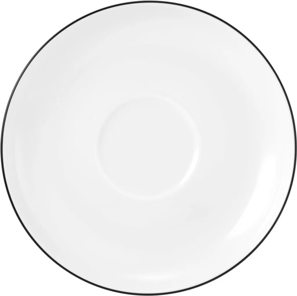 Seltmann Weiden Kaffeeservice Lido Schwarz Mit Farbrand Zeitlos – Bild 9