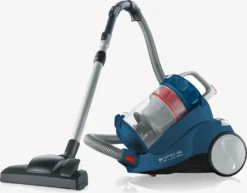 Severin MY 7119 S'SPECIAL CarPET & Carpets Nonstop Mutli-Cyclone Bodenstaubsauger Beutellos, HEPA14 Filter, XXL-Polsterdüse, XL-Parkettdüse, Turbobürste, 750 Watt