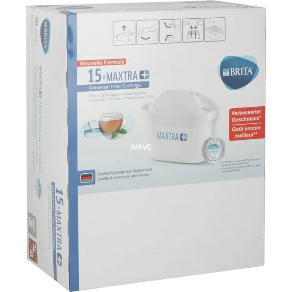 Brita MAXTRA+ Pack 15 100% Recycelbar Wasserfilterkartusche – Bild 3