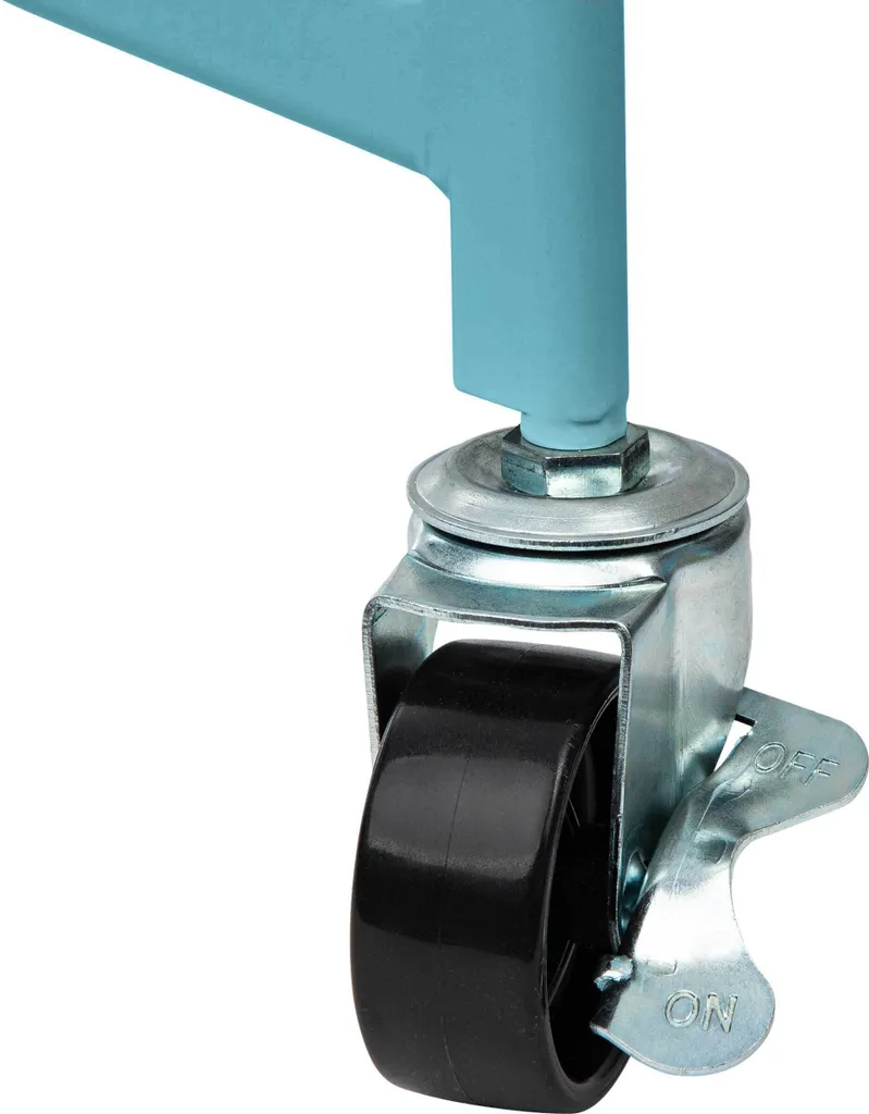 ONVAYA® Servierwagen Silvio | Beistellwagen | Blau | 30,5 X 45 X 77 Cm | 3 Fächer | Multifunktionswagen | Transportwagen | Allzweckwagen | Küchentrolley | Nischenregal – Bild 6