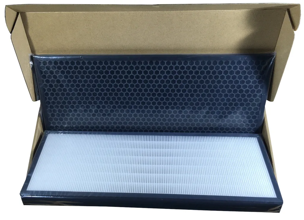 Comedes 2teilige Ersatzfilterset HEPA / Aktivkohle Einsetzbar Statt Rowenta Filter XD6077F0 Und XD6061F0, Passend Für Rowenta PU6020F0, PU6020F1 Und PU6080F0 Luftreiniger – Bild 6