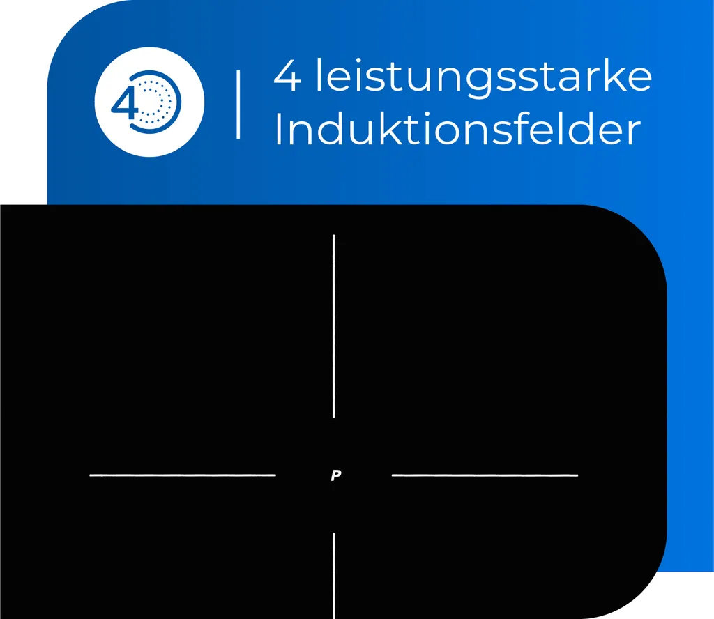 Exquisit Induktionskochfeld EKI 802-19 S | Timer | Restwärmeanzeige | Schwarz – Bild 4