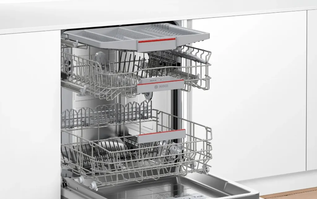 Bosch Serie 6 SMI6TCS00E Einbau-Geschirrspüler 14 Maßgedecke AquaStop – Bild 9