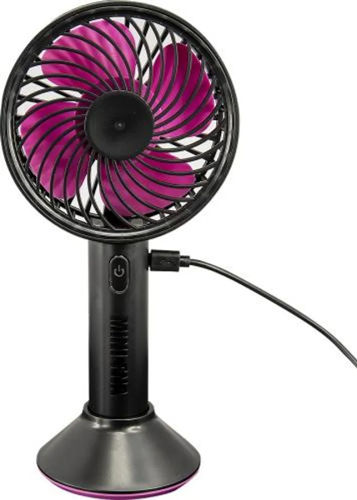 KOENIC Mini USB Handventilator Schwarz