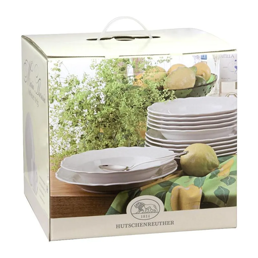 Hutschenreuther Maria Theresia Weiss Tafelset Essservice 12-tlg., 02013-800001-18339 – Bild 7