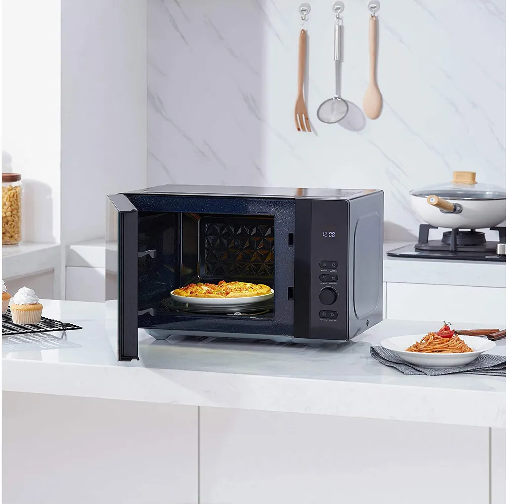 Toshiba MV-AM20T(BK) Schwarz Mikrowelle 20 L 800 W Digitale Steuerung – Bild 5