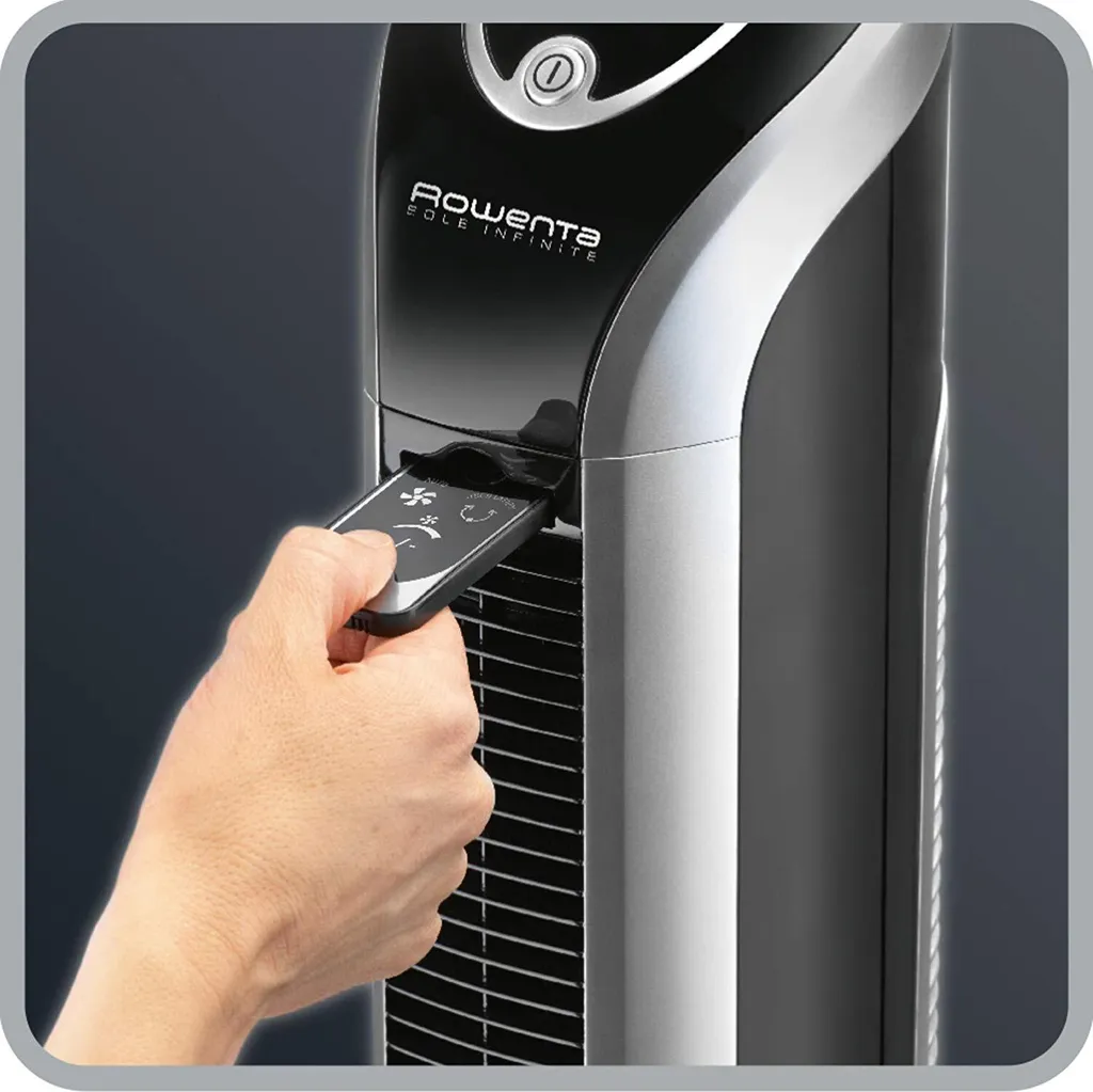 Rowenta VU 6670 F0 Turmventilator Schwarz/silber – Bild 16