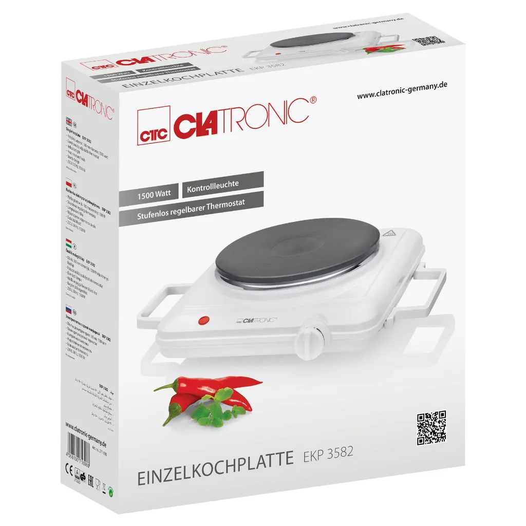 Clatronic Einzelkochplatte EKP 3582 – Bild 2