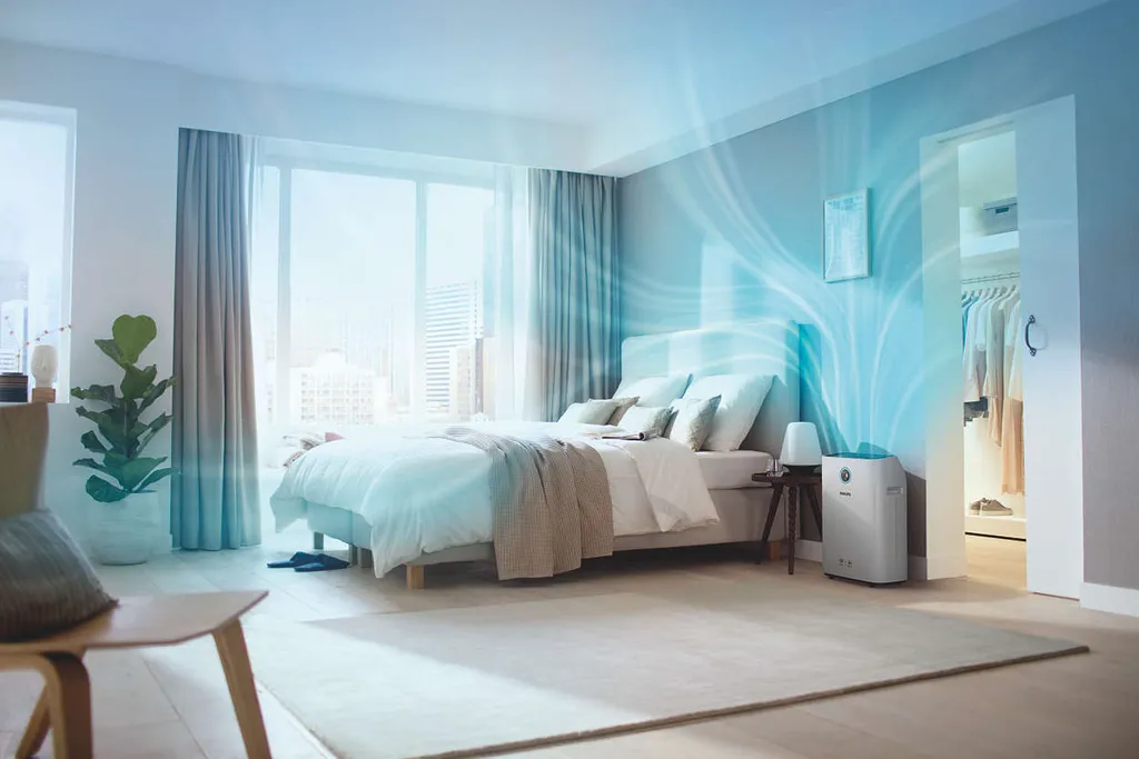 Philips 2-in-1 Luftreiniger Und Befeuchter Series 2000i Smart Mit App-Steuerung, HEPA-Filter, Bis Zu 85 M², Weiß (AC2729/10) – Bild 9