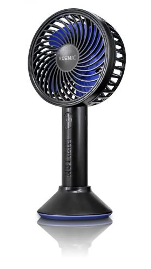 KOENIC Mini USB Handventilator Schwarz – Bild 2