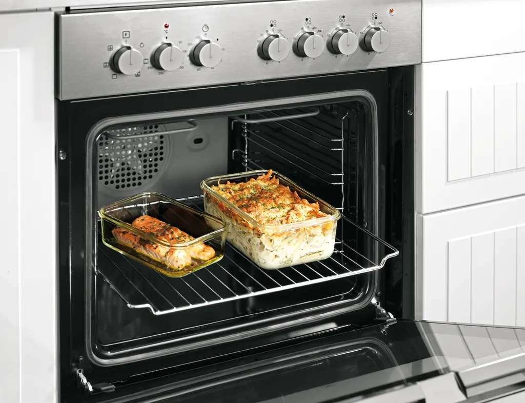 Glas Frischhaltedosen 3er Set Klick-It Gefrierdosen Lunchbox Brotdose Mikrowelle – Bild 6