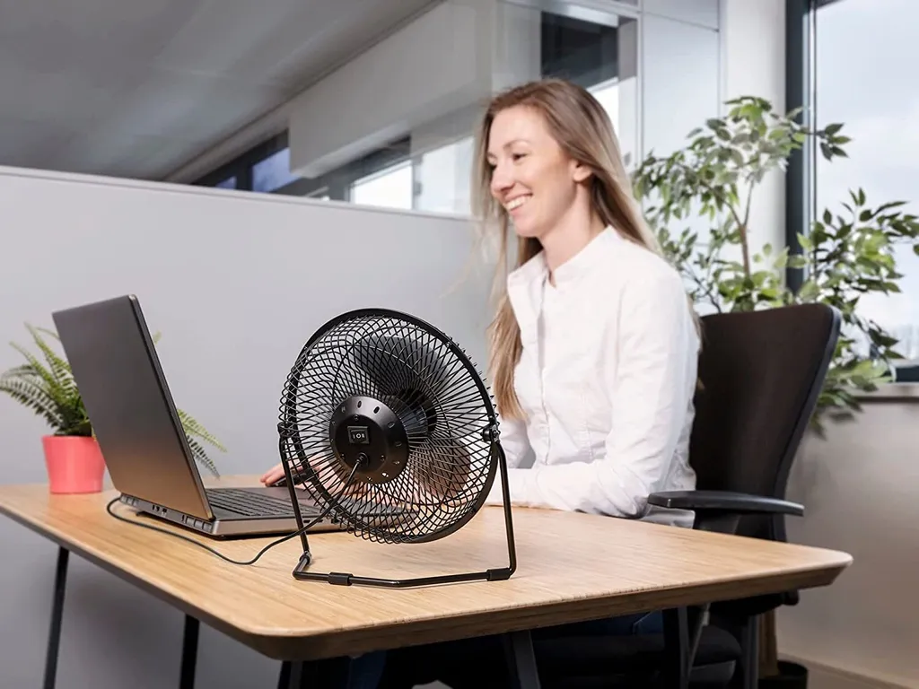 Trust Blaze USB-Kühllüfter, Einstellbare Geschwindigkeit, 120 Cm Kabel - Schwarz – Bild 7