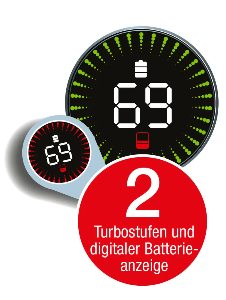 HSP Hanseshopping Beutelloser 2in1 Akku-Hand- & Bodenstaubsauger – Bild 2