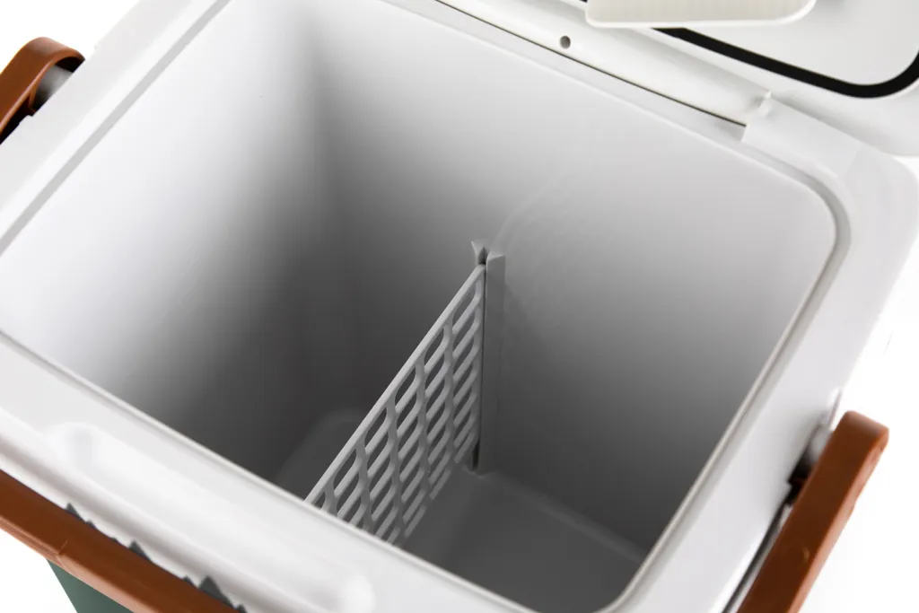 Tragbare Kühlbox Peme Ice-on Mini-Kühlschrank Für Auto Und Camping 32 Liter - In Pine Forest Grün – Bild 3