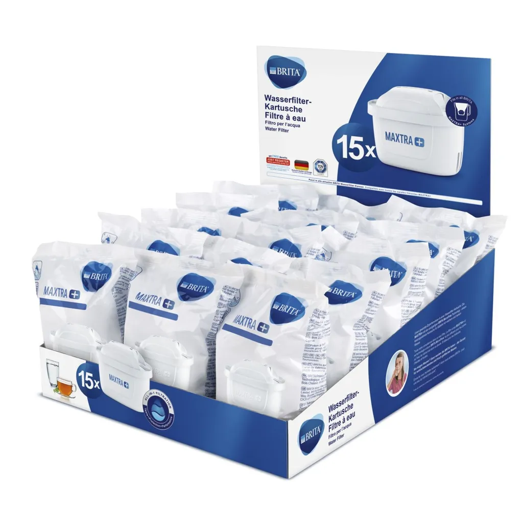 Brita MAXTRA+ Pack 15 100% Recycelbar Wasserfilterkartusche