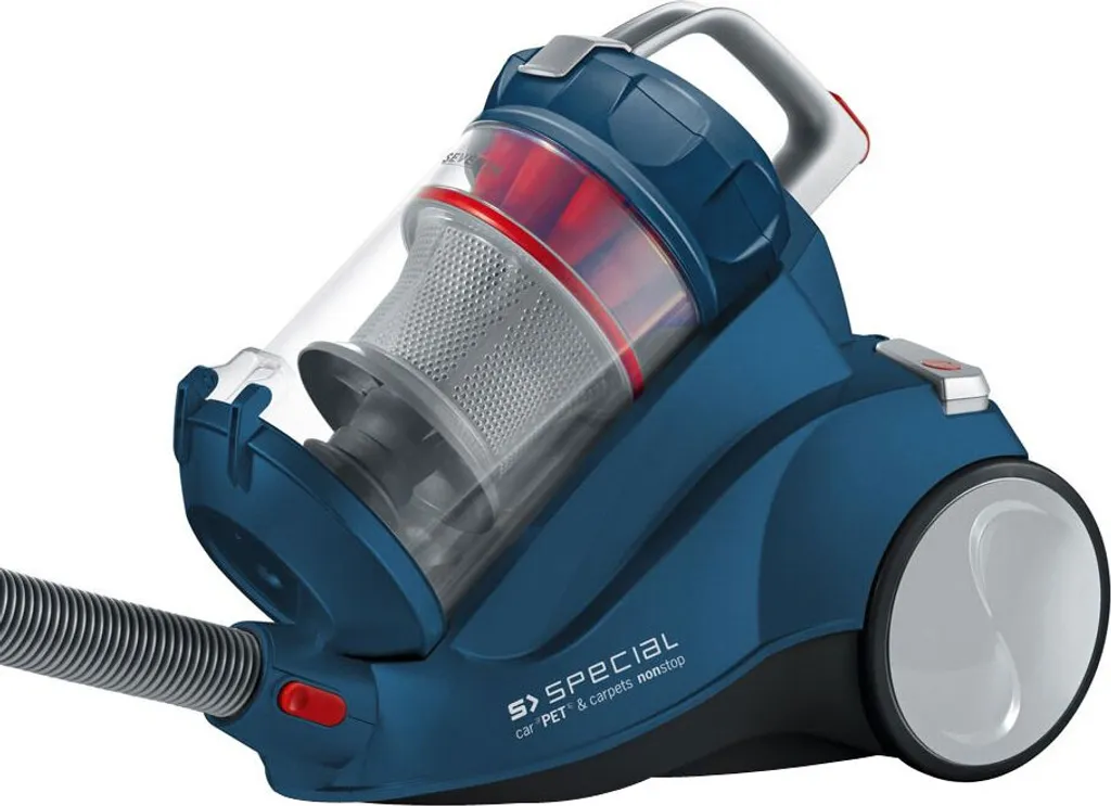 Severin MY 7119 S'SPECIAL CarPET & Carpets Nonstop Mutli-Cyclone Bodenstaubsauger Beutellos, HEPA14 Filter, XXL-Polsterdüse, XL-Parkettdüse, Turbobürste, 750 Watt – Bild 15