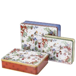 Hutschenreuther Xmas Weihnachtslieder 3 Plätzchendosen Leise Rieselt Der Schnee 2022