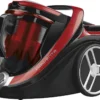 Rowenta RO7649 Silence Force Cyclonic Parkett | Beutelloser Staubsauger | Vacuum-Cleaner | Sehr Leise | 2,5L Staubvolumen | Tierhaar | Auto | Schwarz/Rot